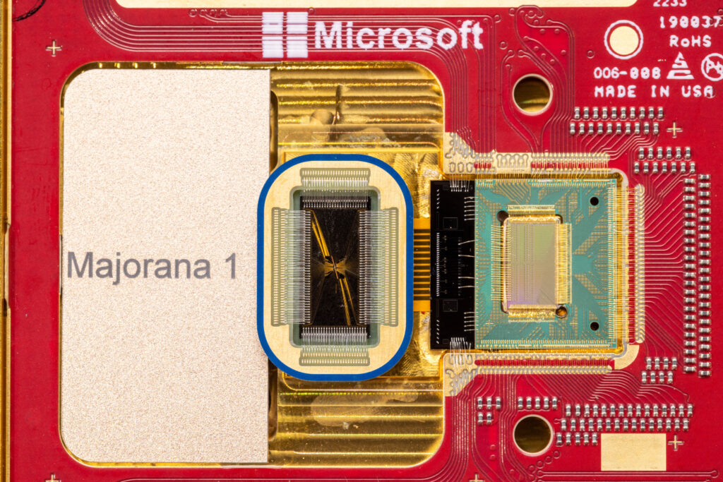 Chip Microsoft Majorana 1, computación cuántica